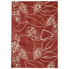 Rust Orto Hand-Tufted Pure New Wool Rug