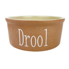 Drool Ceramic Dog Bowl