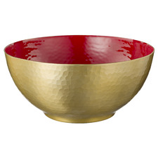 Red Seraiah 27cm Enamelled Aluminium Bowl