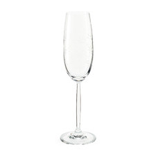 240ml Etching Champagne Flute Glass