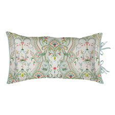 White Curious Animal Cotton Cushion