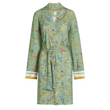Green Nisha Petites Fleurs Kimono