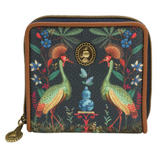 Flirting Birds Faux Leather Wallet