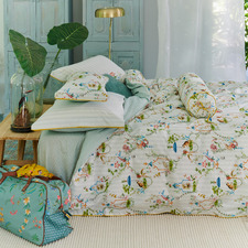 White Singerie White Cotton Quilt Cover Set