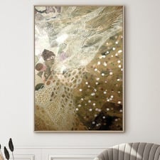 Golden Rise Canvas Wall Art