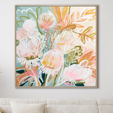Protea Glory Canvas Wall Art