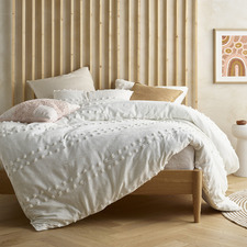 Off-White Sanc Sovci Cotton Quilt Cover Set