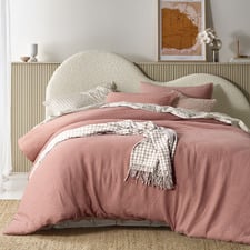 Clay Hugo Cotton Gauze Quilt Cover Set