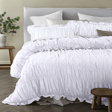 White Haven Cotton Quilt Cover Set