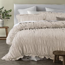 Natural Haven Cotton Quilt Cover Set