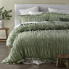 Sage Haven Cotton Quilt Cover Set
