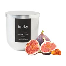 Amber & Burnt Fig Large Candle Refill