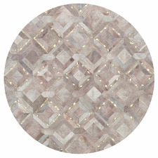 Lilac Ash Mosaica Circulo Rug