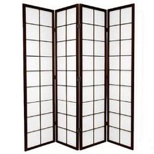 4 Panel Zen Room Divider Screen