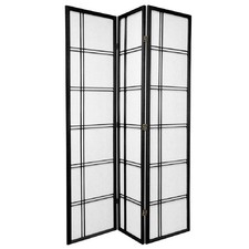 3 Panel Cross Room Divider Screen