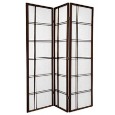 3 Panel Cross Room Divider Screen