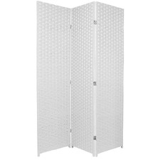 3 Panel Woven Room Divider Screen