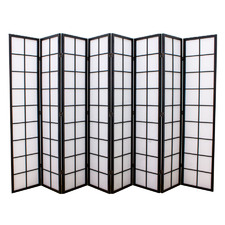 Zen 8 Panel Rice Paper Room Divider