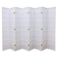 Zen 8 Panel Rice Paper Room Divider