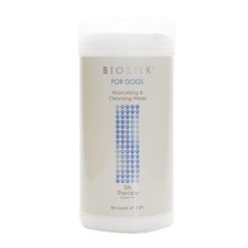 Biosilk Deep Moisture Cleansing Wipes for Dogs