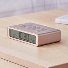 Lexon 10.4cm Flip Reversible Alarm Clock