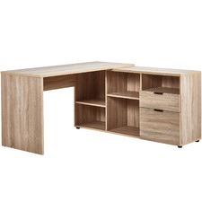 Rico L-Shaped Executive Desk