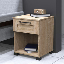 Montreal 1 Drawer Bedside Table