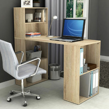 Baxter Office Desk with Shelves