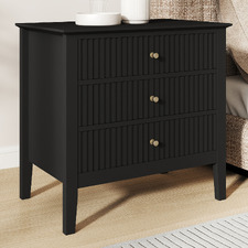 Amara Fluted Bedside Table