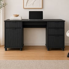 Astar 4 Drawer Computer Desk