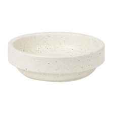 Cream Platform 9cm Stoneware Condiment Bowl