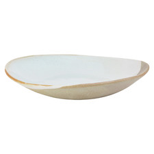 White & Brown Forager 28.5cm Stoneware Serving Bowl