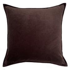 Ludo Twin-Stitch Cotton Velvet Cushion