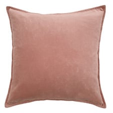 Ludo Twin-Stitch Cotton Velvet Cushion