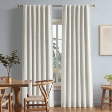 Flynn Blockout Concealed Tab Top Single Panel Curtain