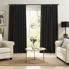 Onyx Haven Blockout Curtains (Set of 2)
