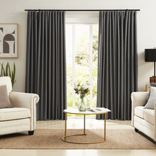 Slate Haven Blockout Curtains (Set of 2)