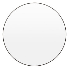 Poppy Round Metal Wall Mirror