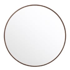 Halo Round Aluminium Mirror