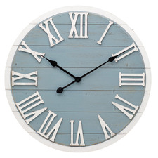 60cm Blue Belle Wall Clock