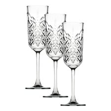 4 Piece Timeless 175ml Champagne Flute Set (Set of 3)