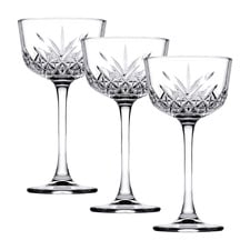 4 Piece Timeless 160ml Nick & Nora Glass Set (Set of 3)