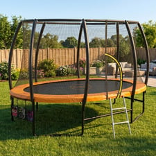 Kahuna 11ft Steel Trampoline with Safety Net