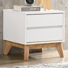Anderson 2 Drawer Bedside Table