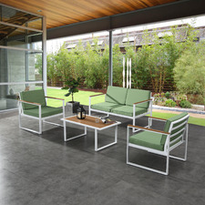 4 Seater Faust Aluminium Outdoor Sofa Set