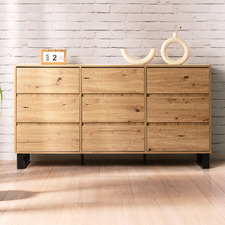 Natural Cohen 9  Drawer Chest