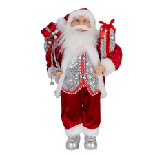 45cm Red Santa Christmas Figurine