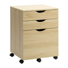 Belle 3 Drawer Mobile Pedestal Storage Unit