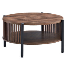 Adelai 2-Tier Round Coffee Table
