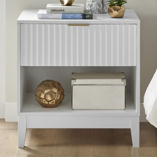 Decoris Ribbed Bedside Table